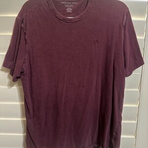 American Eagle Outfitters Purple Short Sleeve Tee